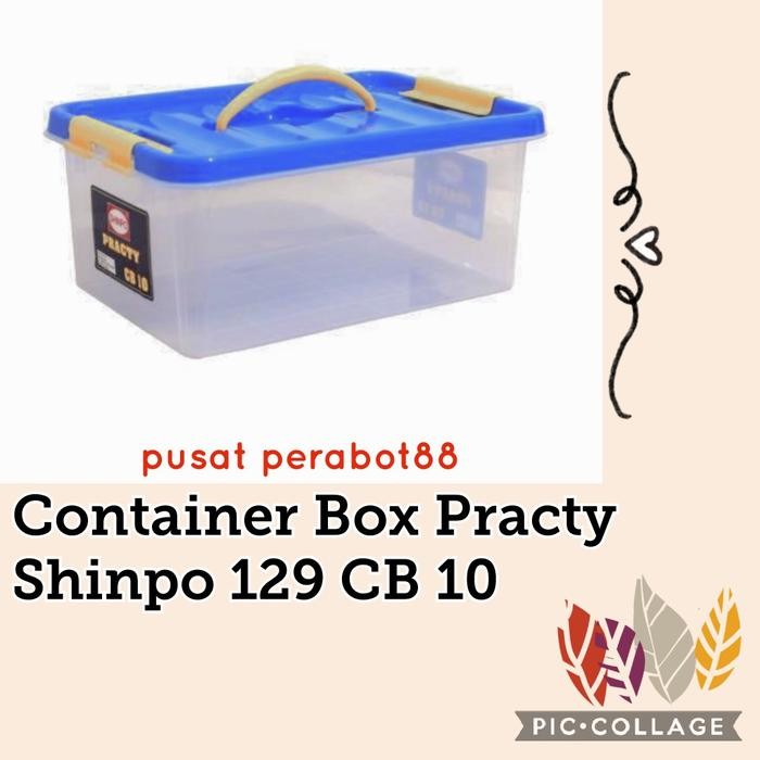 Jual PRACTY CONTAINER BOX SHINPO SIP 129 CB 10 | Shopee Indonesia