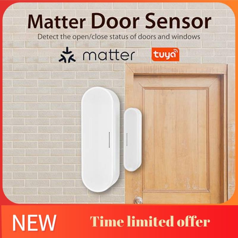 Jual 2Pcs Tuya Matter Thread Door Window Sensor Alarm Smart Home ...