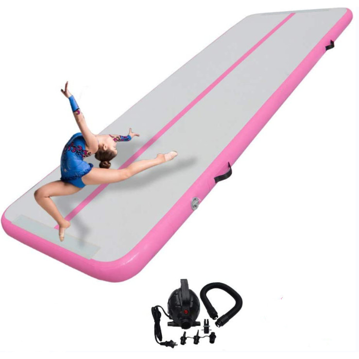 Jual Long Airtrack Gymnastics Jumping Mat Inflatable Yoga Tumbling Mat ...