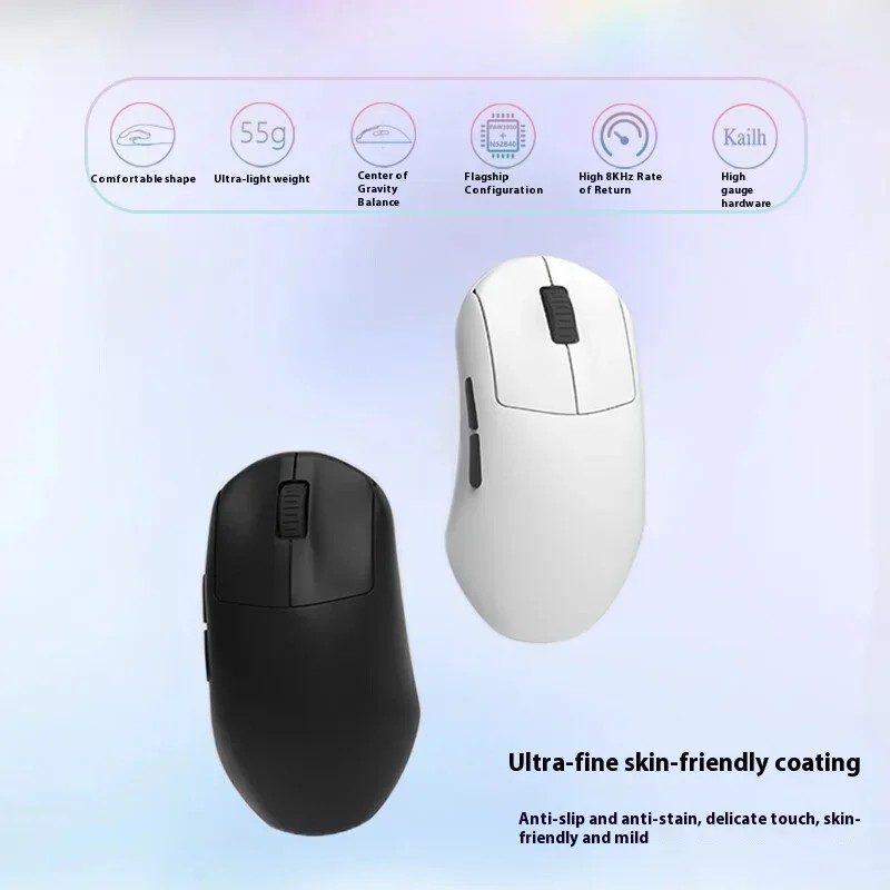 Jual Imecoo P1 Gaming Mouse Wireless Dual Mode Ergonomic 8Khz Return ...