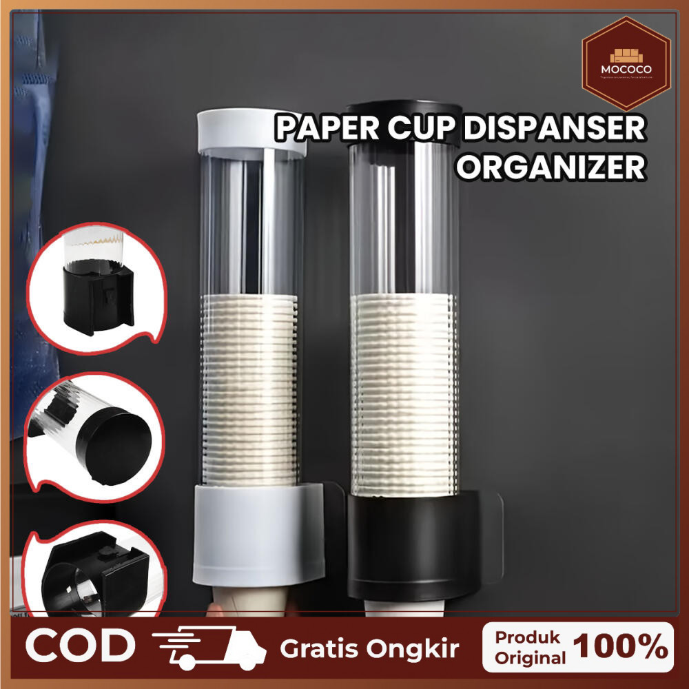 Jual Mococo Tempat Penyimpan Gelas Cup Organizer Bening Anti Debu ...
