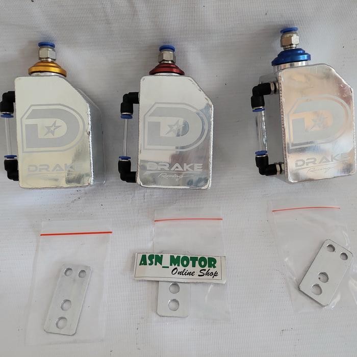 Jual Variasi tabung botol wadah reservoir air radiator Drake Gold biru ...