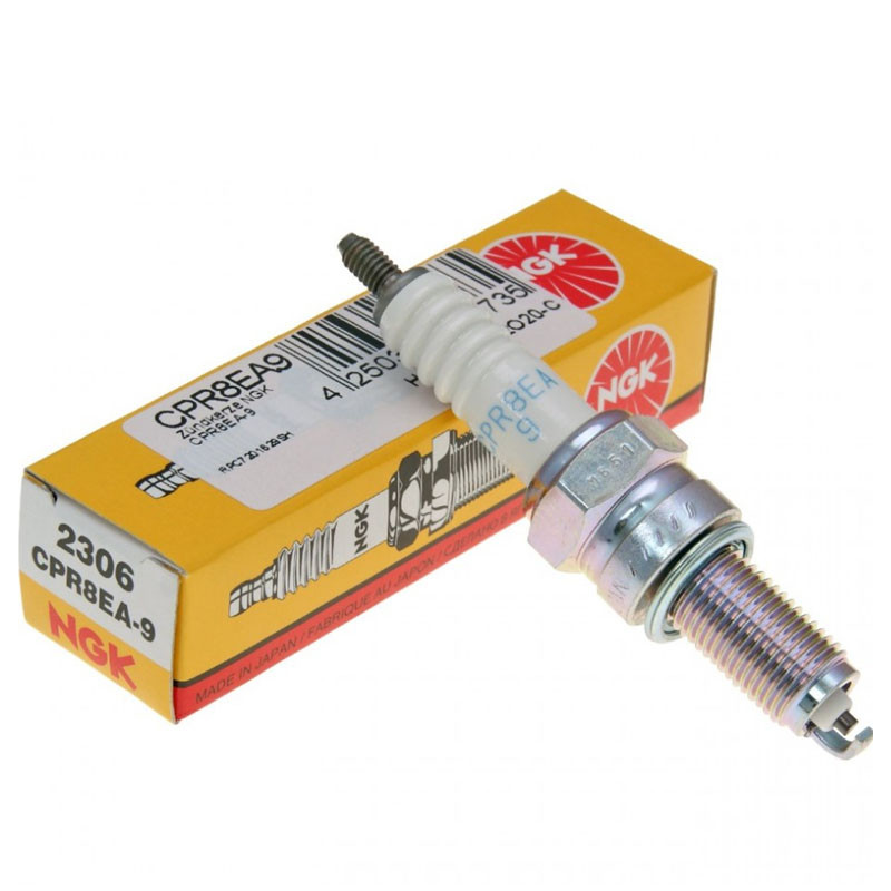 Jual IMPORT 1PCS NGK MOTORCYCLE SPARK PLUG 2306 CPR8EA-9 CPR8EA9 FOR ...