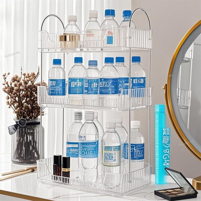 Jual Terlaris Cosmetic Rack Storage / Rak Kosmetik Tingkat Mewah / Rak ...