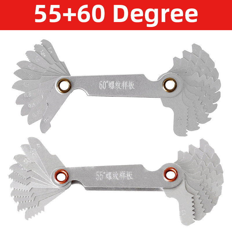 Jual BEST SELLER 55/60 Degree Metric Thread Plug Gauge Imperial Gear ...
