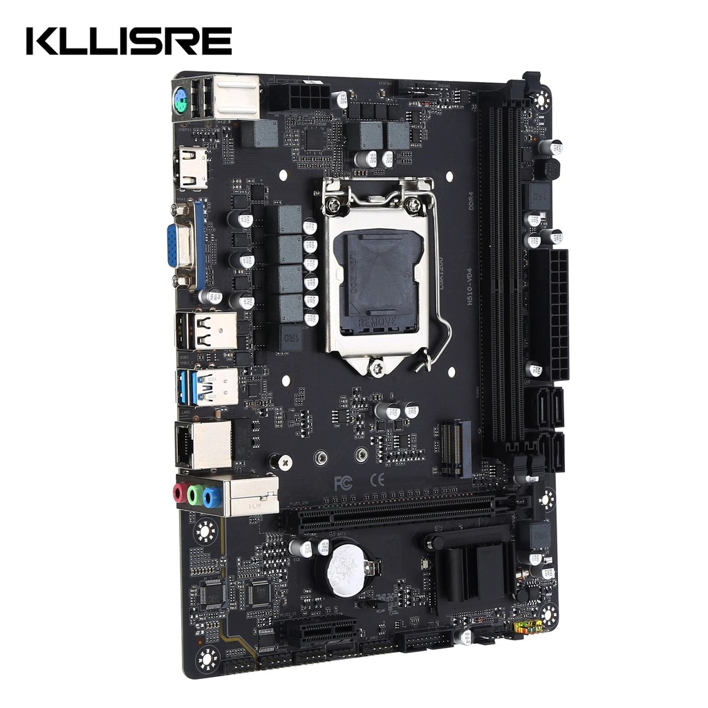 Jual Kllisre H510 H511 Motherboard LGA 1200 Support Intel Core I3/i5/i7 ...