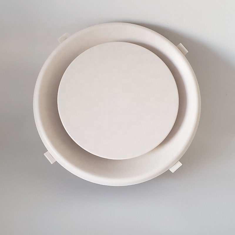 Jual Air Conditioning Ceiling Adjustable Diffuser Plastic Round Vents ...