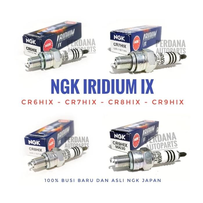 Bougie NGK CR5HIX iridium résistance 12,7mm court filetage 10mm, 7120