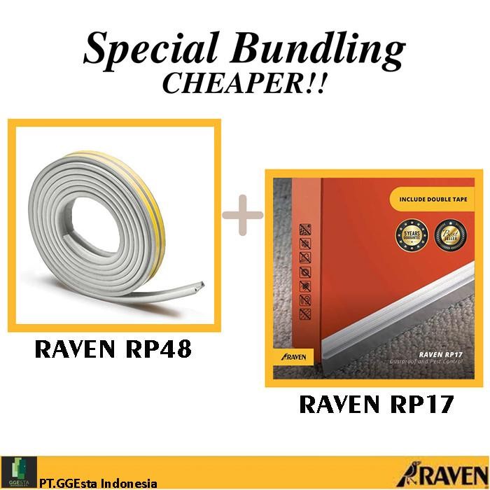 Jual RAVEN DOOR SEAL RP17 + RP48 WHITE PAKET BUNDLING PENUTUP CELAH ...