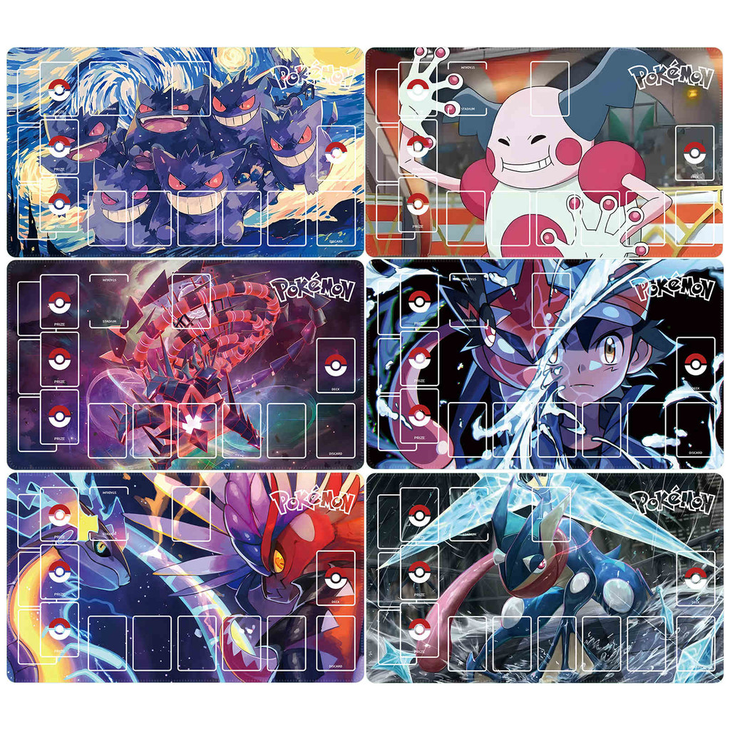 Tapis De Jeu MTG/TCG Four Leaves Pink Tree - 60x35 Cm, Avec Sac De Transport