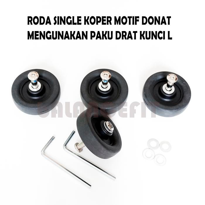 Jual Roda Koper Pengganti Roda Single Diameter 49mm Motif Donat Full ...