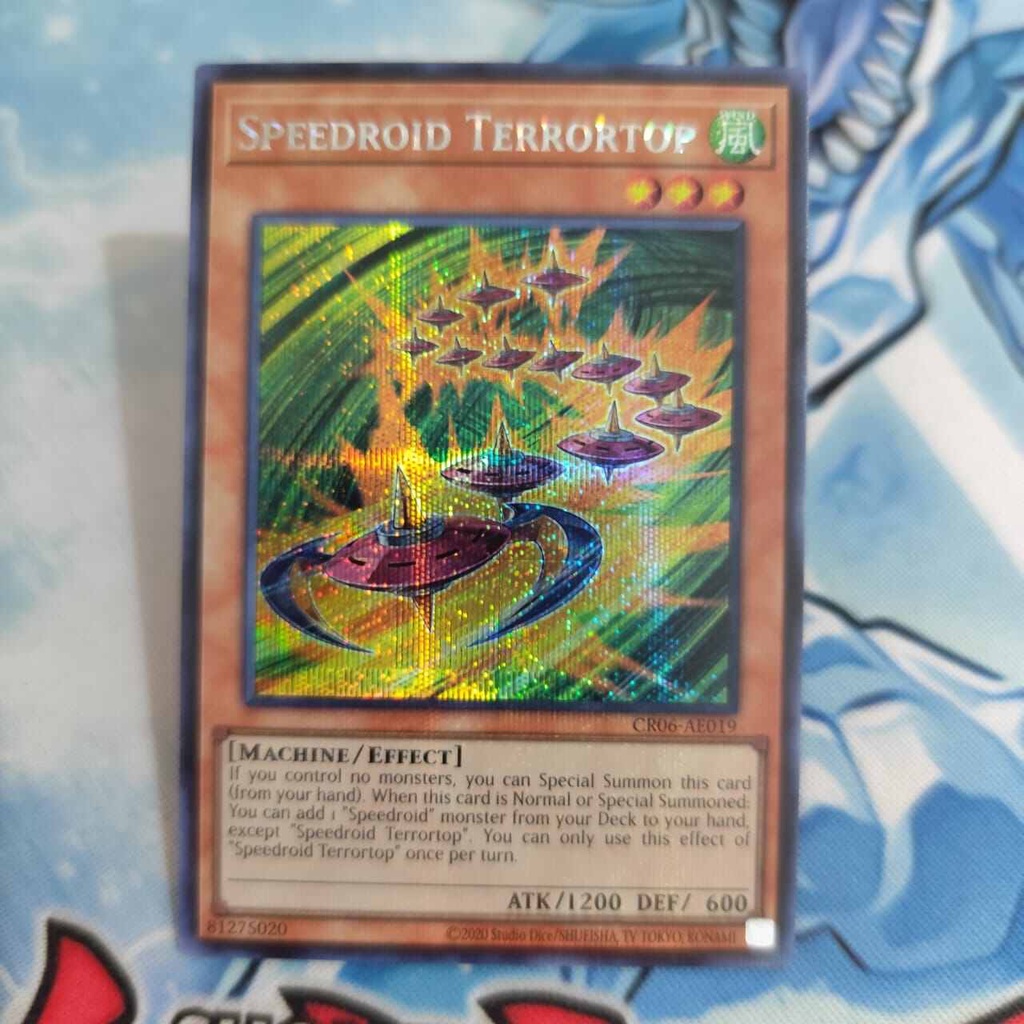 Dueling Mirrors Card List Price Speedroid Terrortop MP24-EN040 - 1st Ed- Quarter Century Secret Secret Rare Pokémon Individual Trading Cards