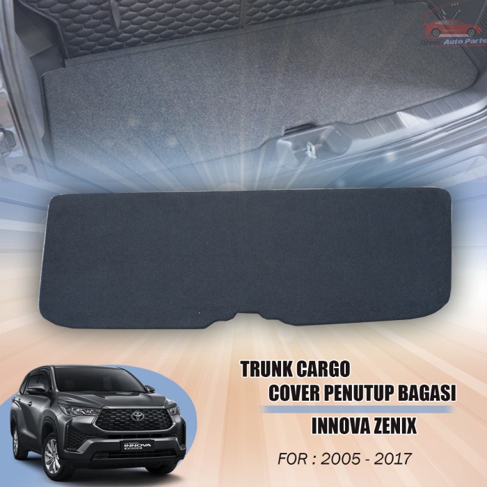 Jual Trunk Cargo Penutup Bagasi Innova Zenix Type G / Accessories ...