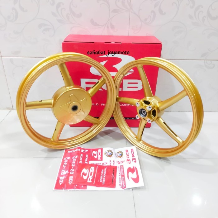 Jual Velg Rcb Sp522 Palang5 Gold Mio Sporty | Shopee Indonesia