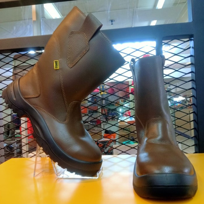Jual Sepatu Safety Ranger Raksasha Sr-08 Brown Coklat | Shopee Indonesia