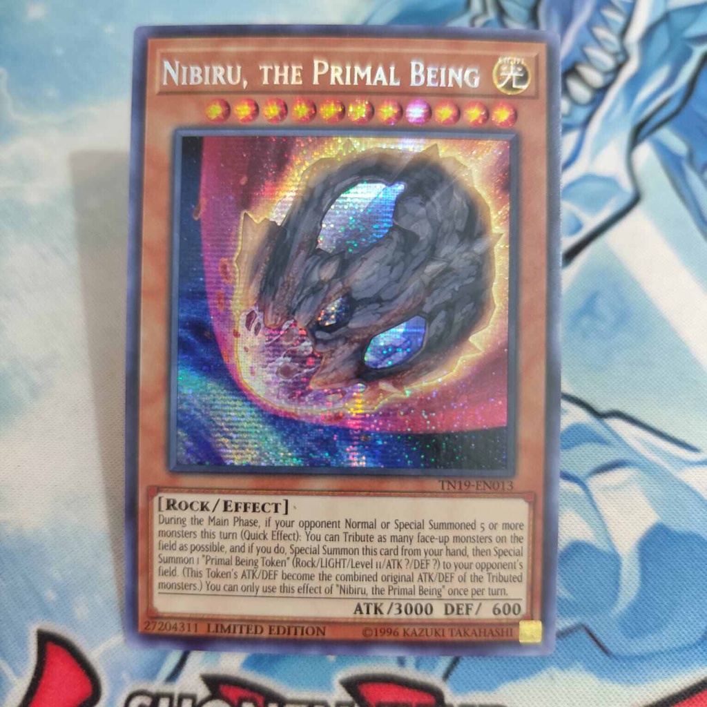 Jual yugioh nibiru the primal being TN19 secret rare original | Shopee ...