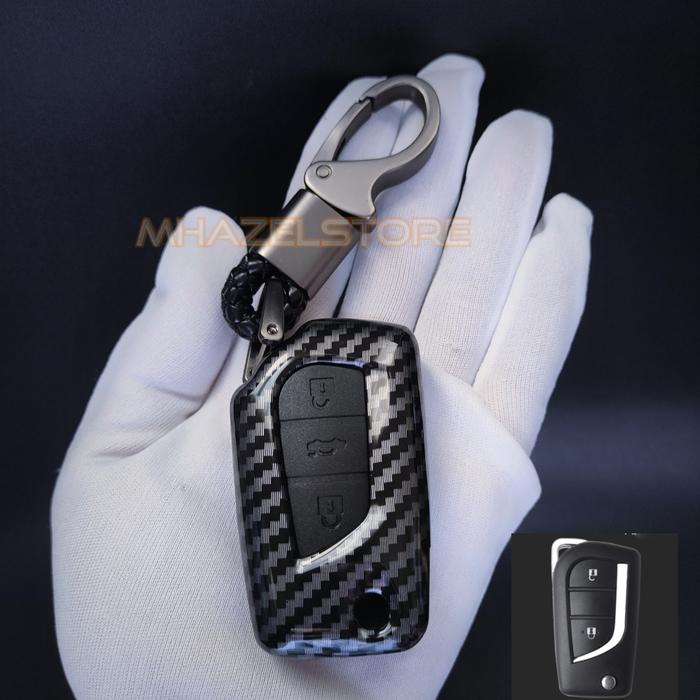 Jual Gantungan Kunci Sarung Kulit Remote Keyless Mobil Toyota Innova ...