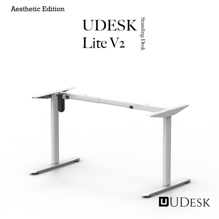 Jual Standing Desk Sit Stand Adjustable Automatic Frame Udesk Lite ...