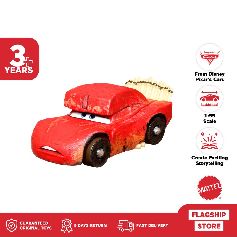 Jual Pixar Cars Cave Lightning McQueen - Mainan Mobil Balap | Shopee ...