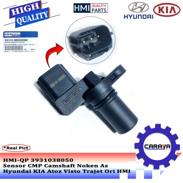 Jual Sensor CMP Camshaft Noken As Hyundai KIA Atoz Visto Trajet Ori HMI ...