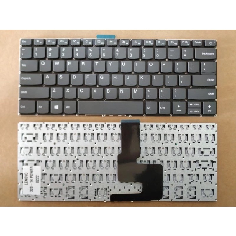 Tastiera Lenovo Per IdeaPad V130-14IKB, V130-14IGM, 330S-14AST, V330-14isk – Layout Tedesco QWERTZ