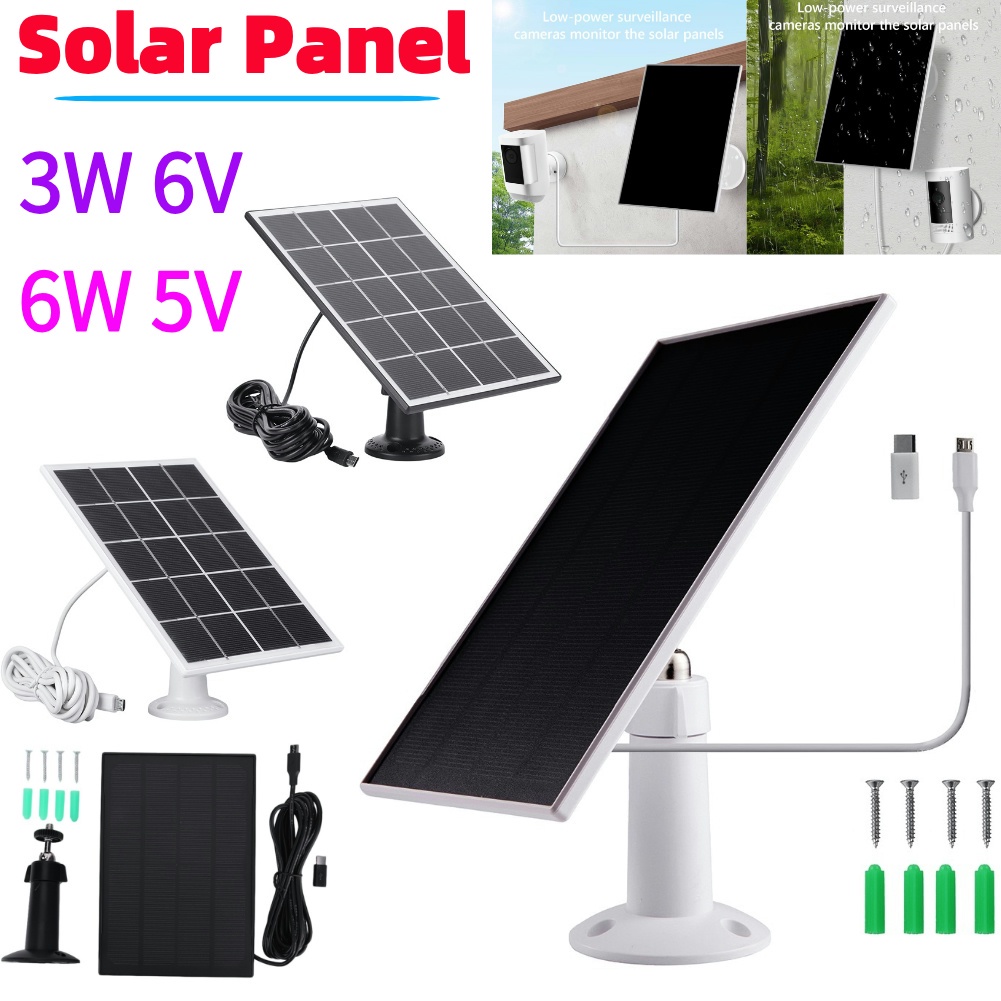Serlium 3W 6V Solarpanel – Halbflexibel, Polykristallines Silizium, Maße 22x13,5 Cm, Trickle-Charger Für Auto, Boot, Wohnmobil Und Motorrad