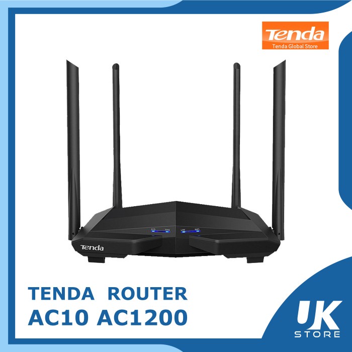 Jual Tenda Router AC10 AC1200 Smart Dual-Band Wifi Smart Wireless ...