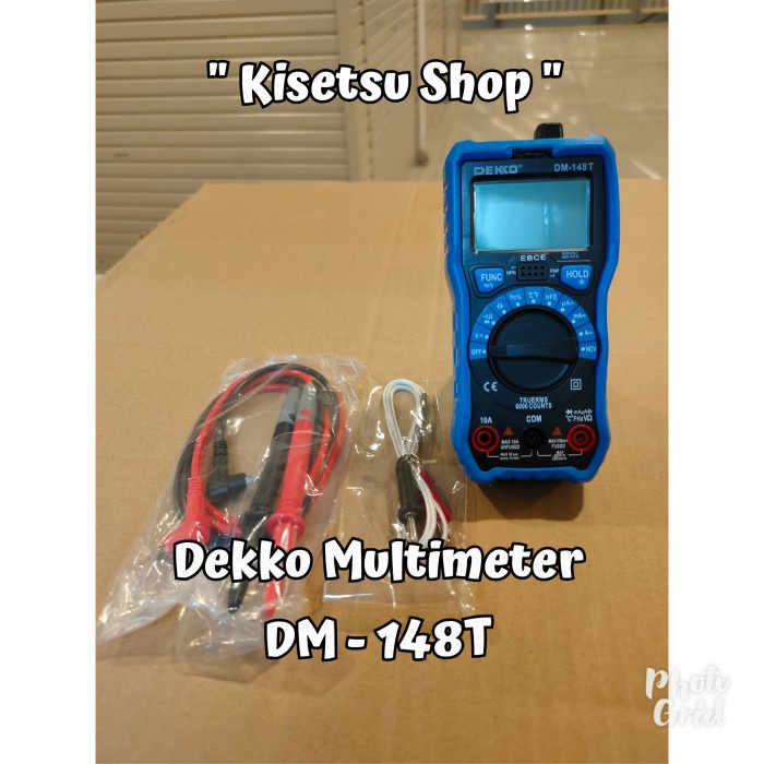 Jual READY STOK! DEKKO MULTIMETER DIGITAL / AVOMETER DIGITAL ORIGINAL ...