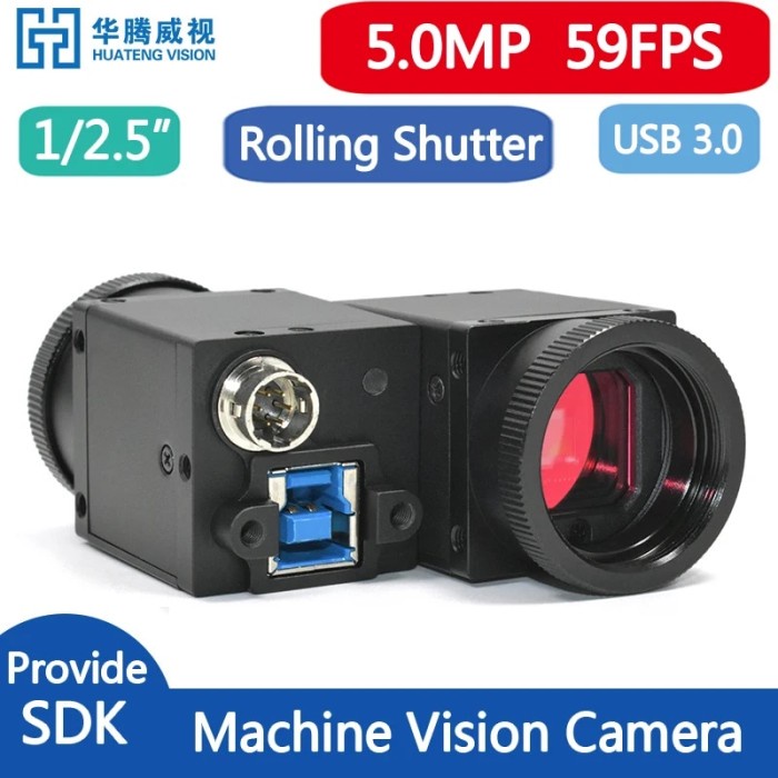 Jual High Speed USB3.0 Industrial Digital Camera 5MP Monochrome Scroll ...