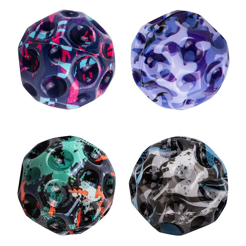 Space Ball EMCOF Astro Jump Ball, Super High, Bouncing Bounciest Light - Boule De Mousse Lestée