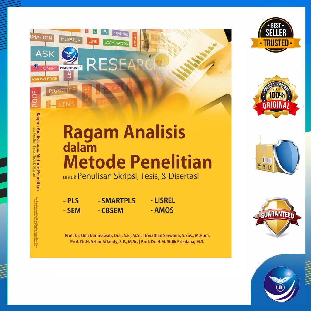 Jual Penerbit Andi - Buku Ragam Analisis Dalam Metode Penelitian Untuk ...