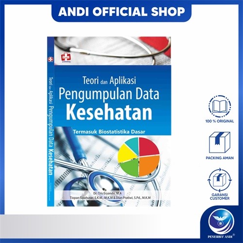 Penerbit Andi - Buku Teori Dan Aplikasi Pengumpulan Data Kesehatan, Termasuk Biostatistika Dasar