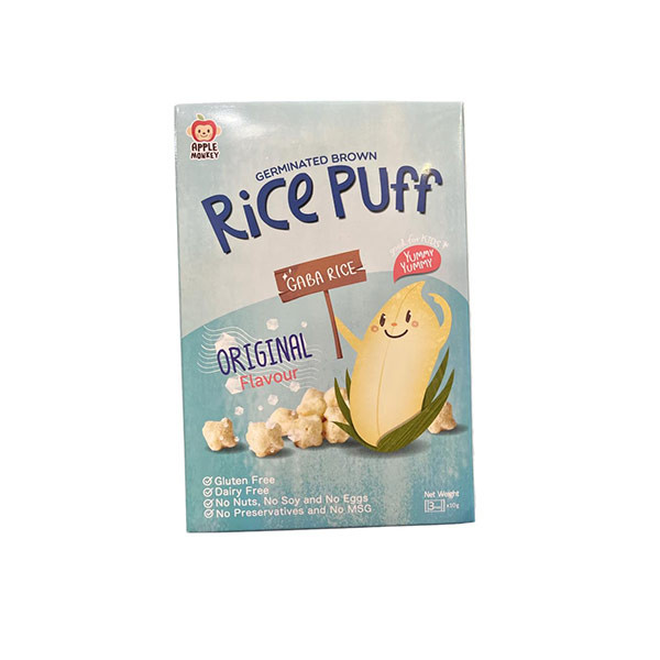 Jual APPLE MONKEY RICE PUFF ORIGINAL 30G | Shopee Indonesia