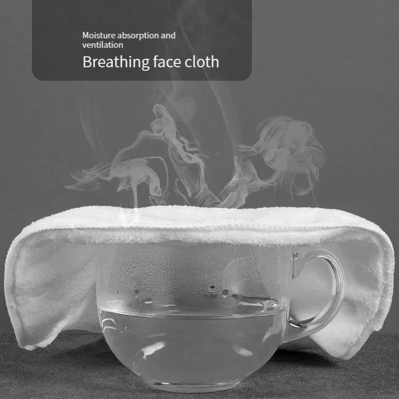 Jual Skin Care Mask Cotton Hot Compress Towel Wet Compress Steamed Face ...