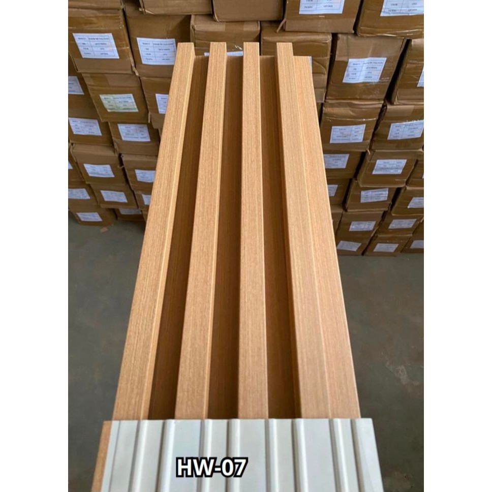 Jual Stok Baru Wood Panel WPC / Wall Panel PVC / Kisi Kisi Kayu ...
