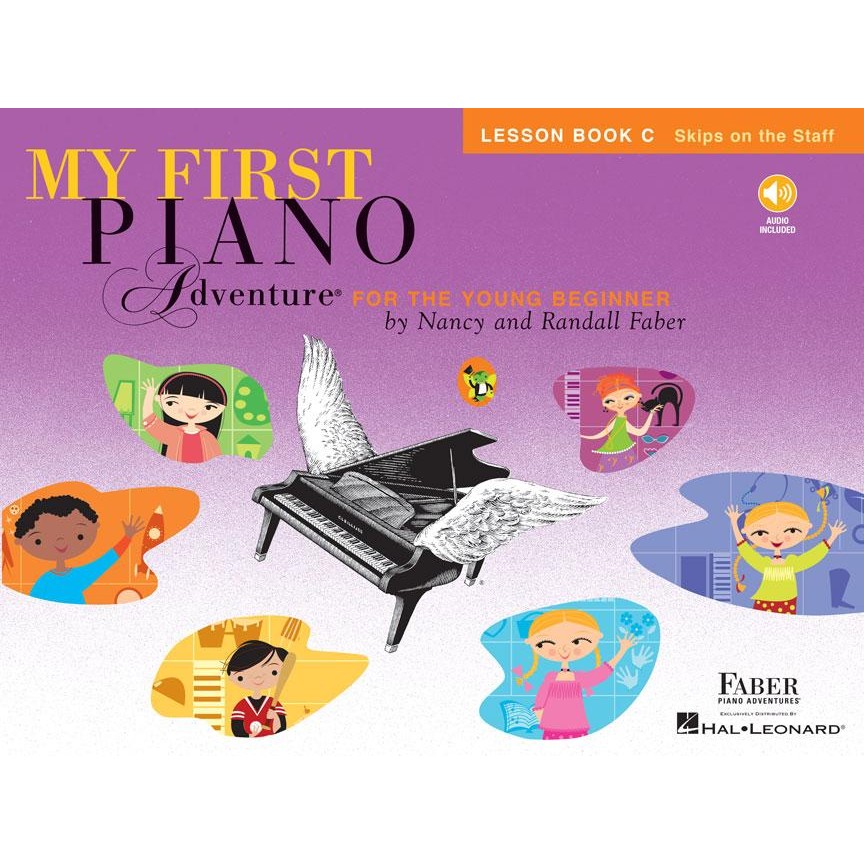 Méthode Piano Jeune Débutant My First Piano Adventure - Livre De Cours C Pour Débutants Jeunes My Music Book