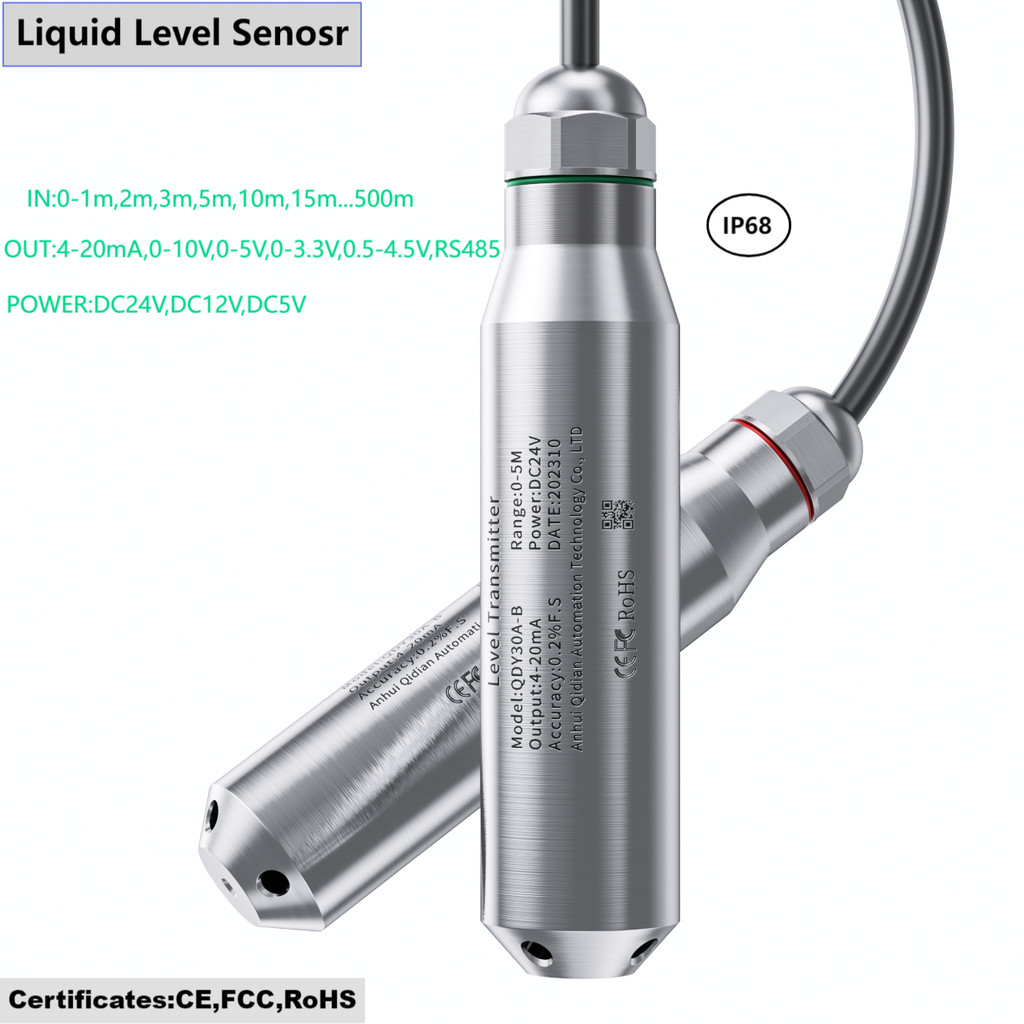 Jual 0-10V Integral Level Transmitter Liquid Oil Water Level Sensor ...