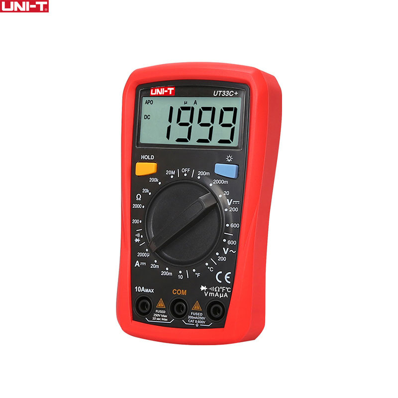 Jual BEST SELLER UNI-T UT33C+ Digital Multimeter LCD Meter Ammeter ...
