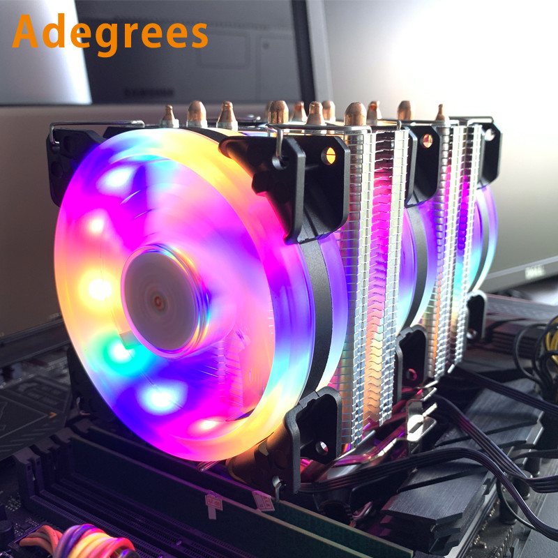 Jual 6 Heatpipes X99 Cpu Air Cooler 4Pin Thermalright Pc Radiator For ...