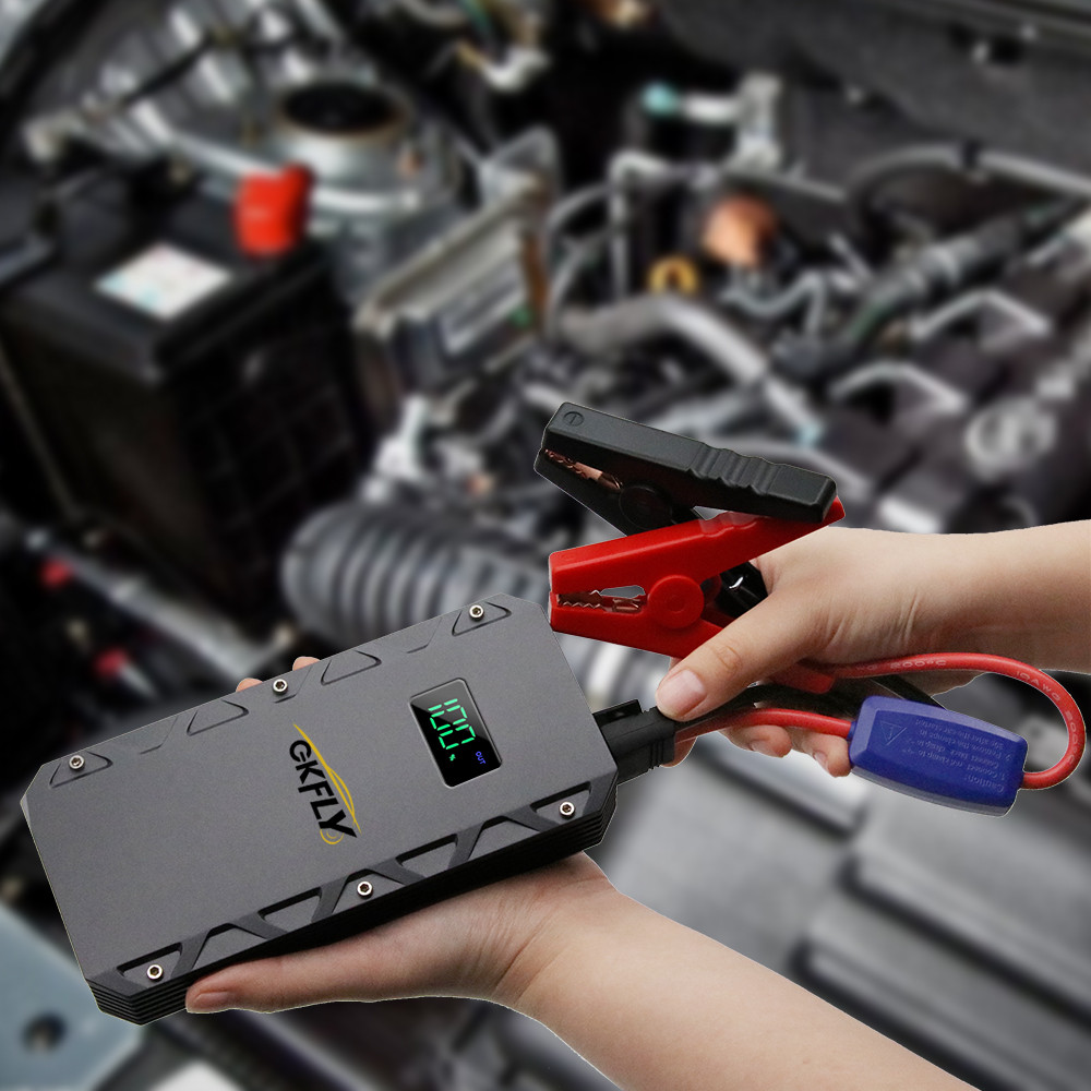 Car Jump Starter 1500A Jump Starter Booster 12V Car Buster Auto Starting Device Vehicle Emergency Start Battery Power Bank (CT6)(3U60)