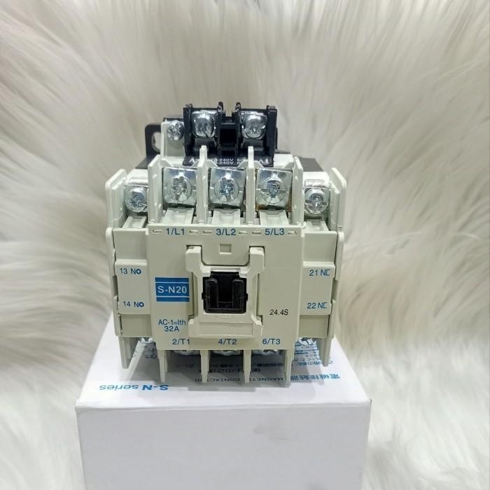 Jual MAGNETIC CONTACTOR KONTAKTOR MITSUBISHI SN-20(32A) 110V /KONTAKTOR ...