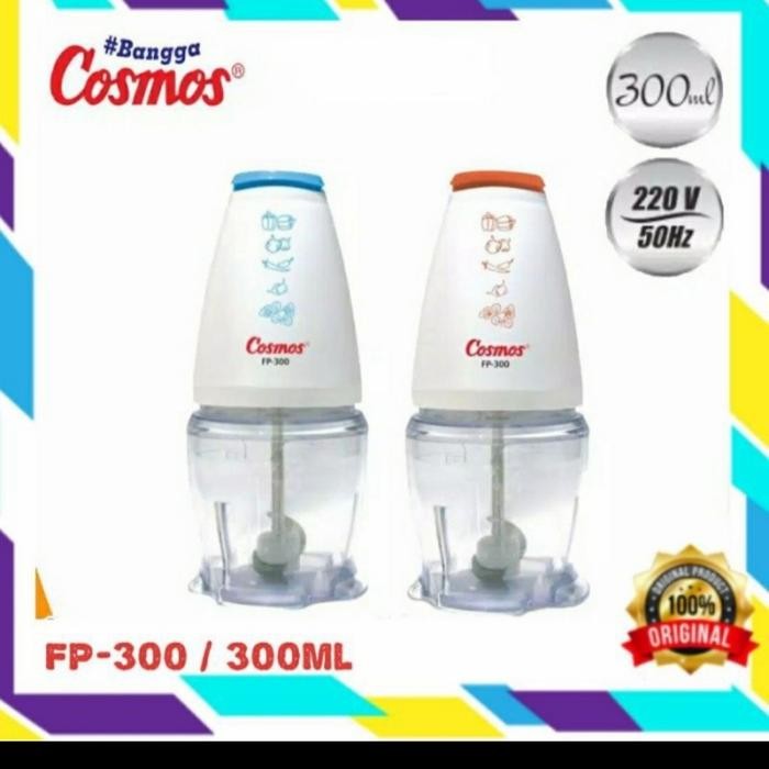 Jual Cosmos Food Processor FP 300 blender Knob Chopper Daging/Bumbu ...