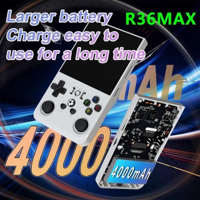 Jual R36MAX New R36S up 64gb 128gb Retro Gameboy PSP Ps1 Handheld Game ...