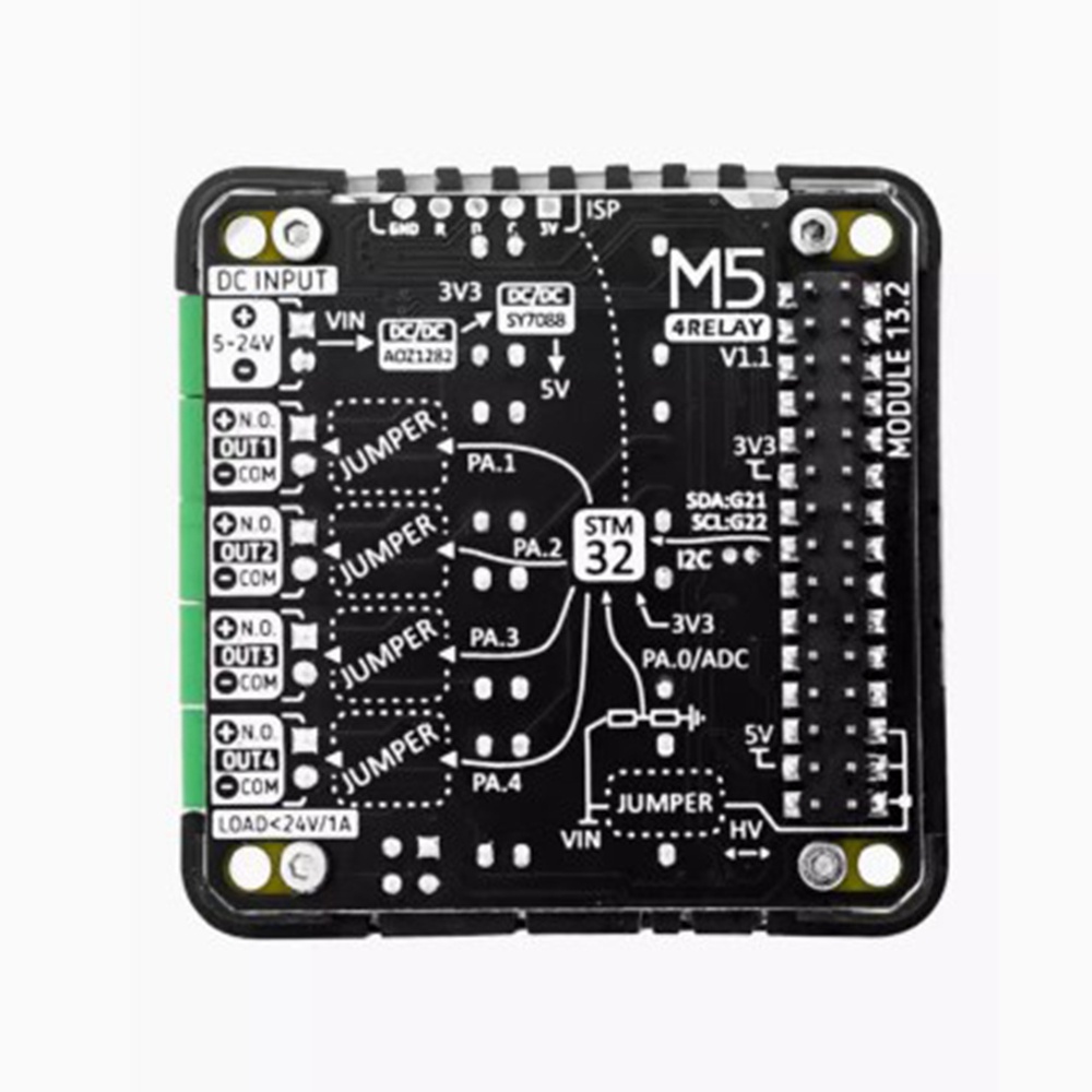 Jual PRF 4Relay 13.2 Module V1.1 4-channel mechanical relay control ...