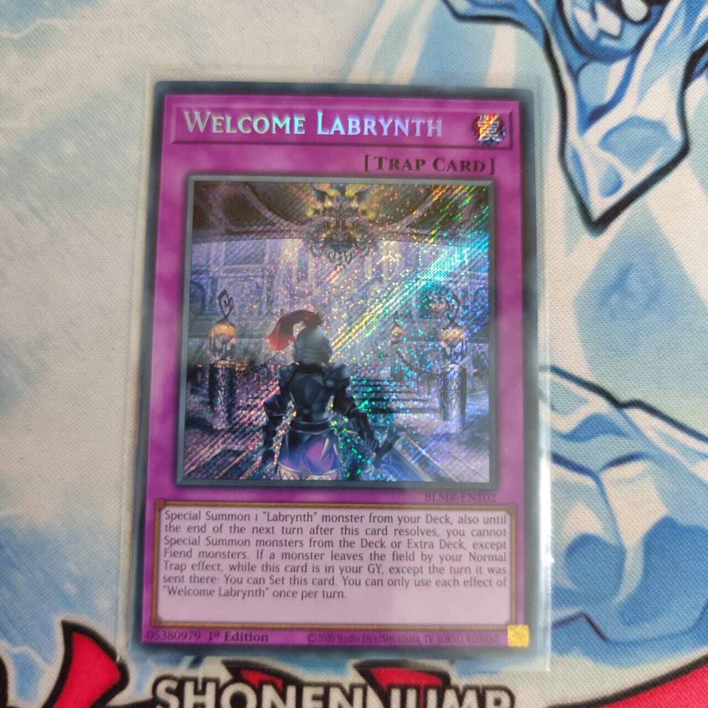 Jual yugioh welcome labrynth BLMR secret rare original | Shopee Indonesia