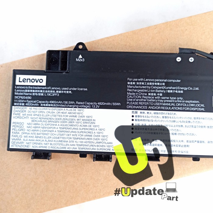 Lenovo IdeaPad 5-14IIL05 (81YH) originale Batteria 56Wh
