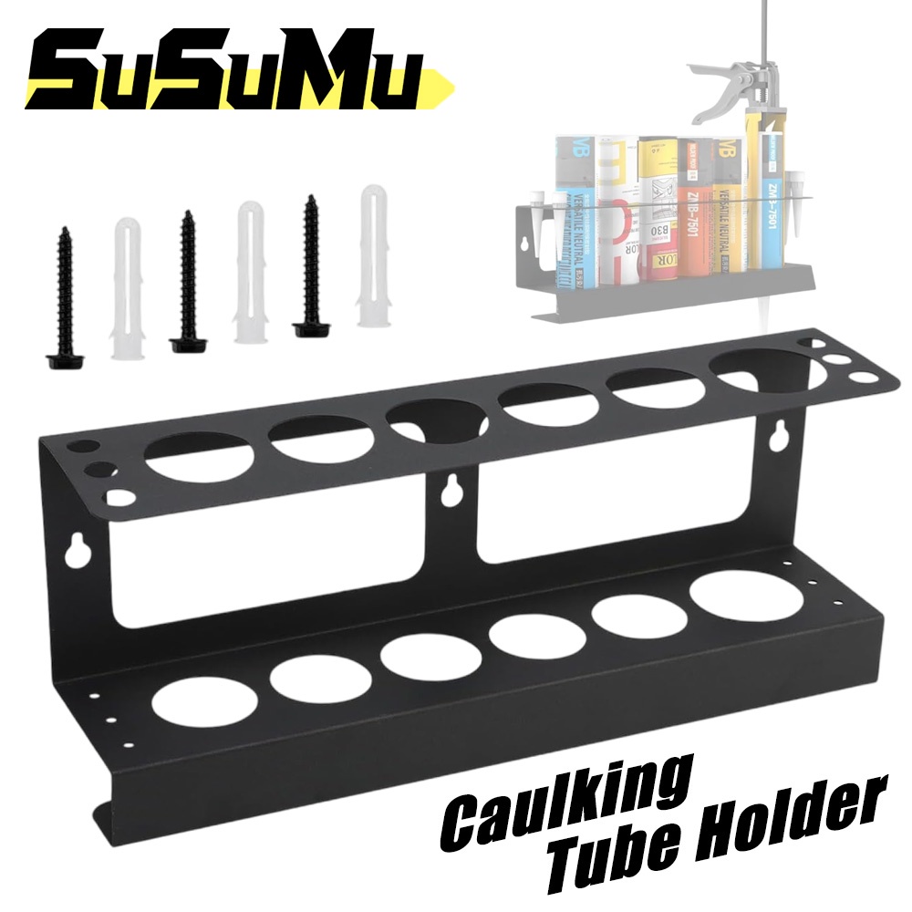Jual Caulking Tube and Caulking Gun Holder Wall Mount Caulk Tube Holder ...