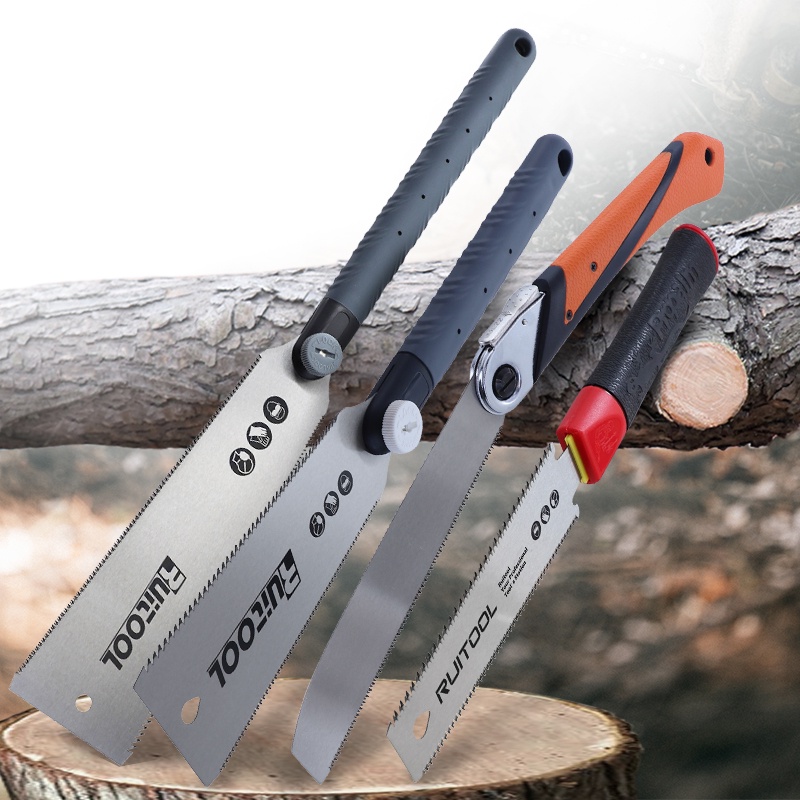 Jual 1pc Japanese Pull Saw 3-Edge Teeth Hand Saw SK-5 Flexible Blade ...