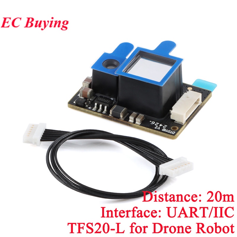 Jual VK TFS20-L 20Meters UART IIC I2C Miniature Micro Single Point ...
