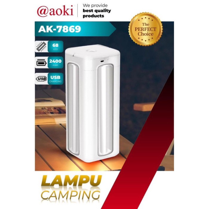 Jual Lampu Emergency LED AK-7869 AOKI | Shopee Indonesia